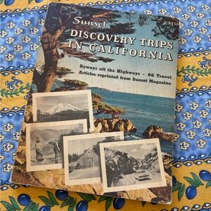 Sunset Magazine Discovery Trips of California. 1955